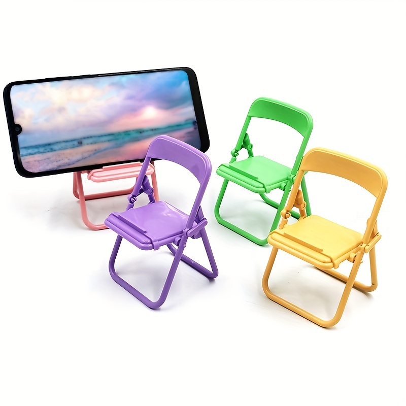 Cute Little Chair Mobile Phone Stand Creative Desktop Mobile Temu