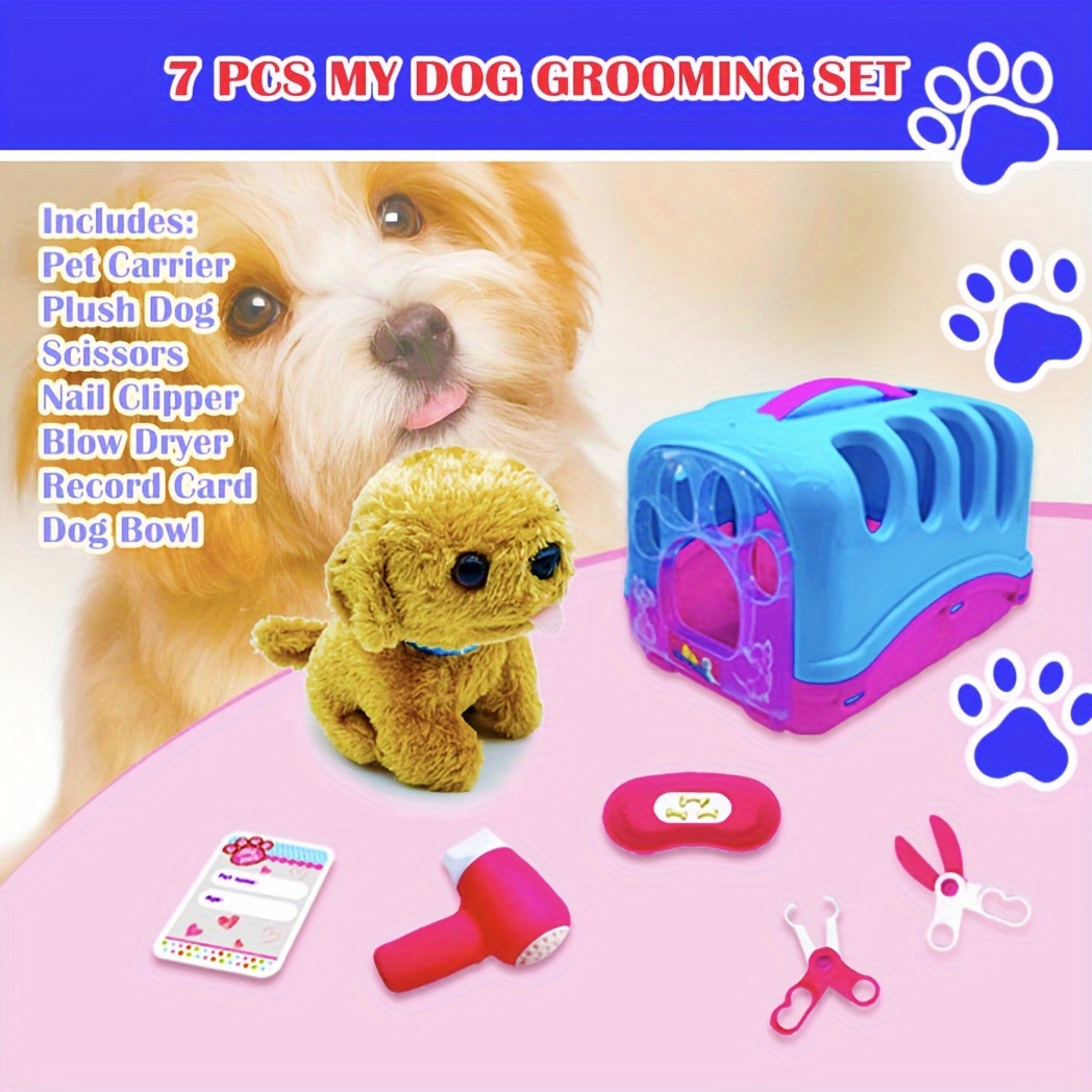 Toy dog grooming set sale