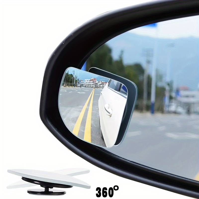 Universal Auto Auto Blind Spot Spiegel Rahmenlose 360 Grad Weitwinkel  Teleskop Inspektion Parkplatz Spiegel Auto Zubehör