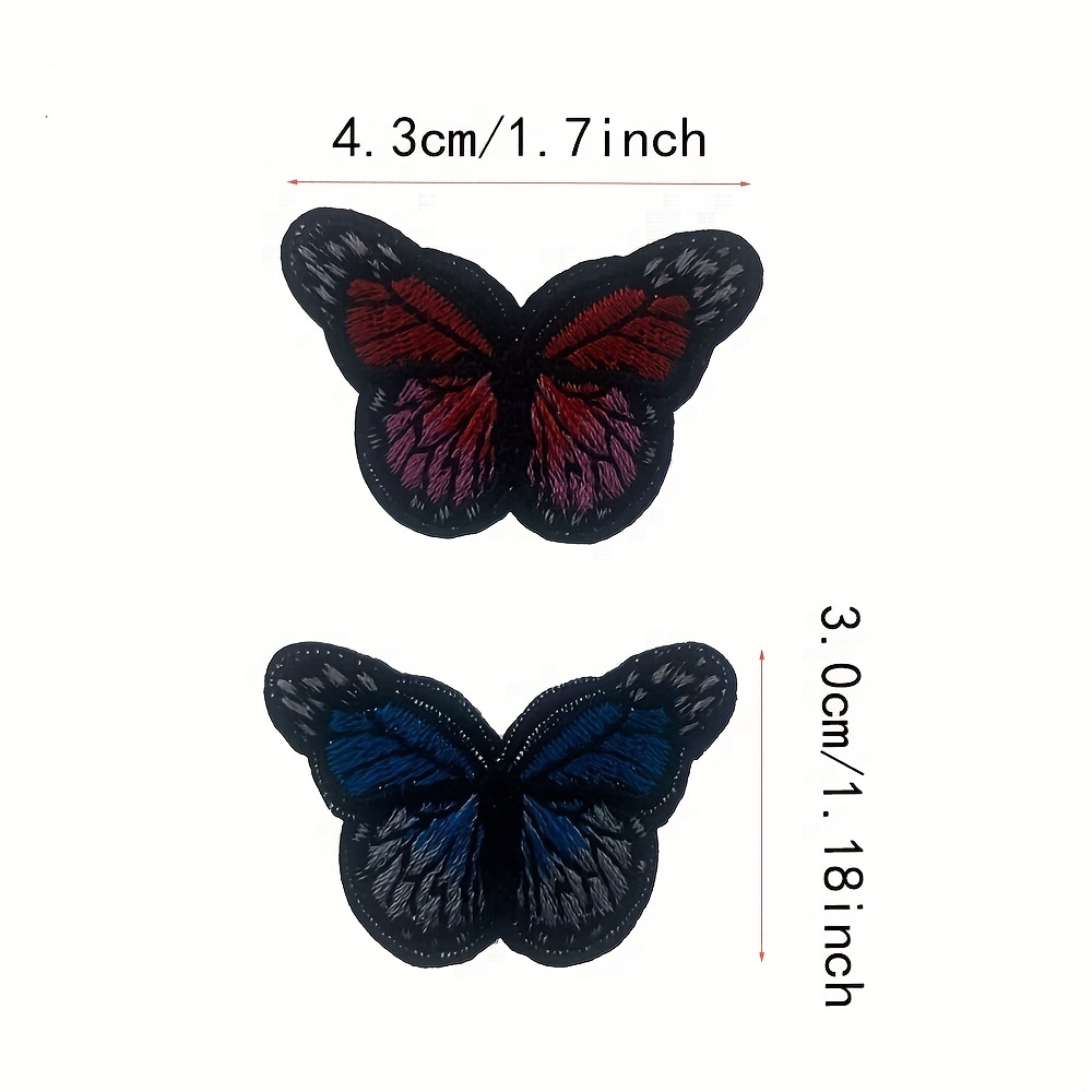 Butterflys Small Iron On Patches | Jack&JakesPrideShop