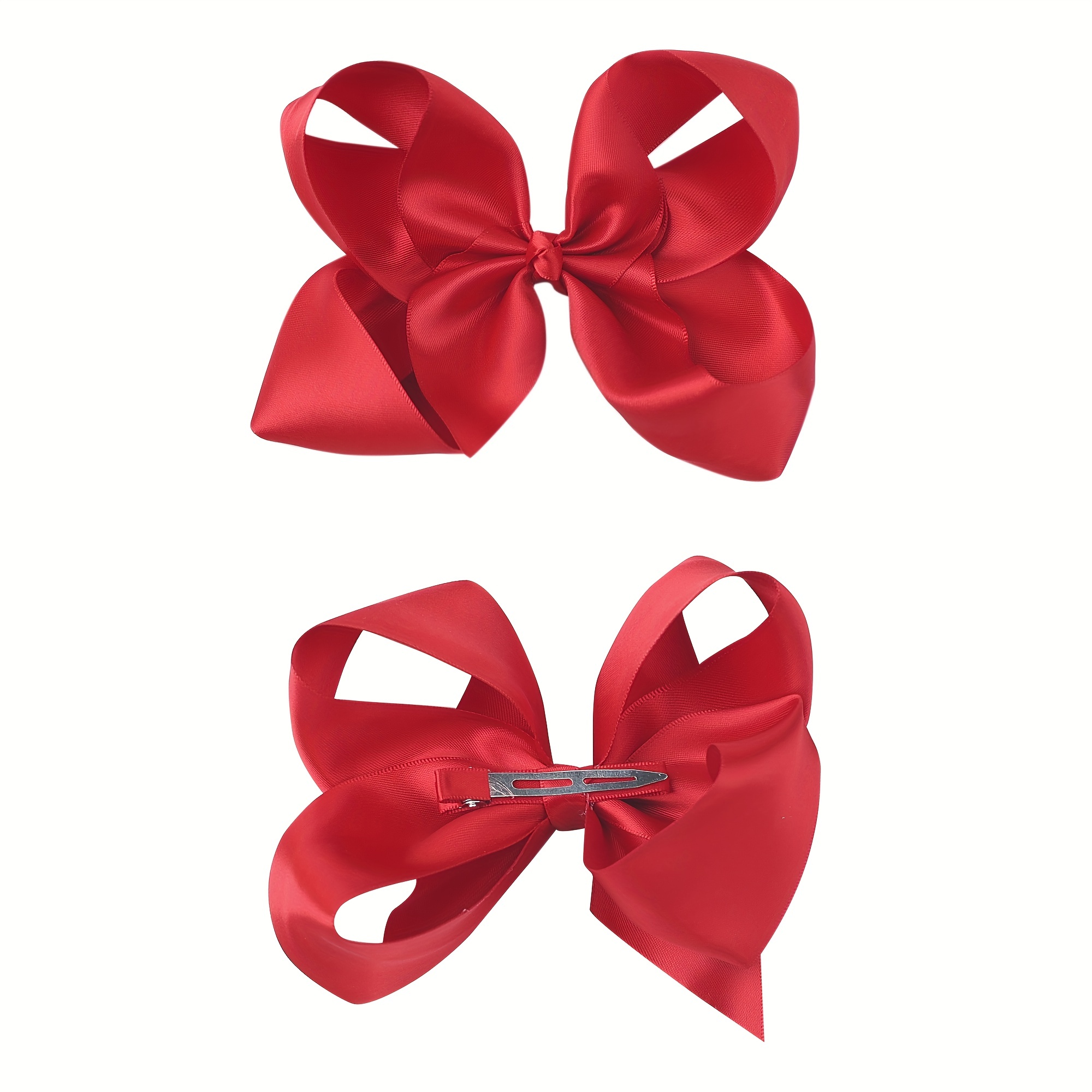 Add A Pop Of Color To Your Little Girl's Hair With These Adorable Red  Bowknot Hair Clips! - Temu Bahrain