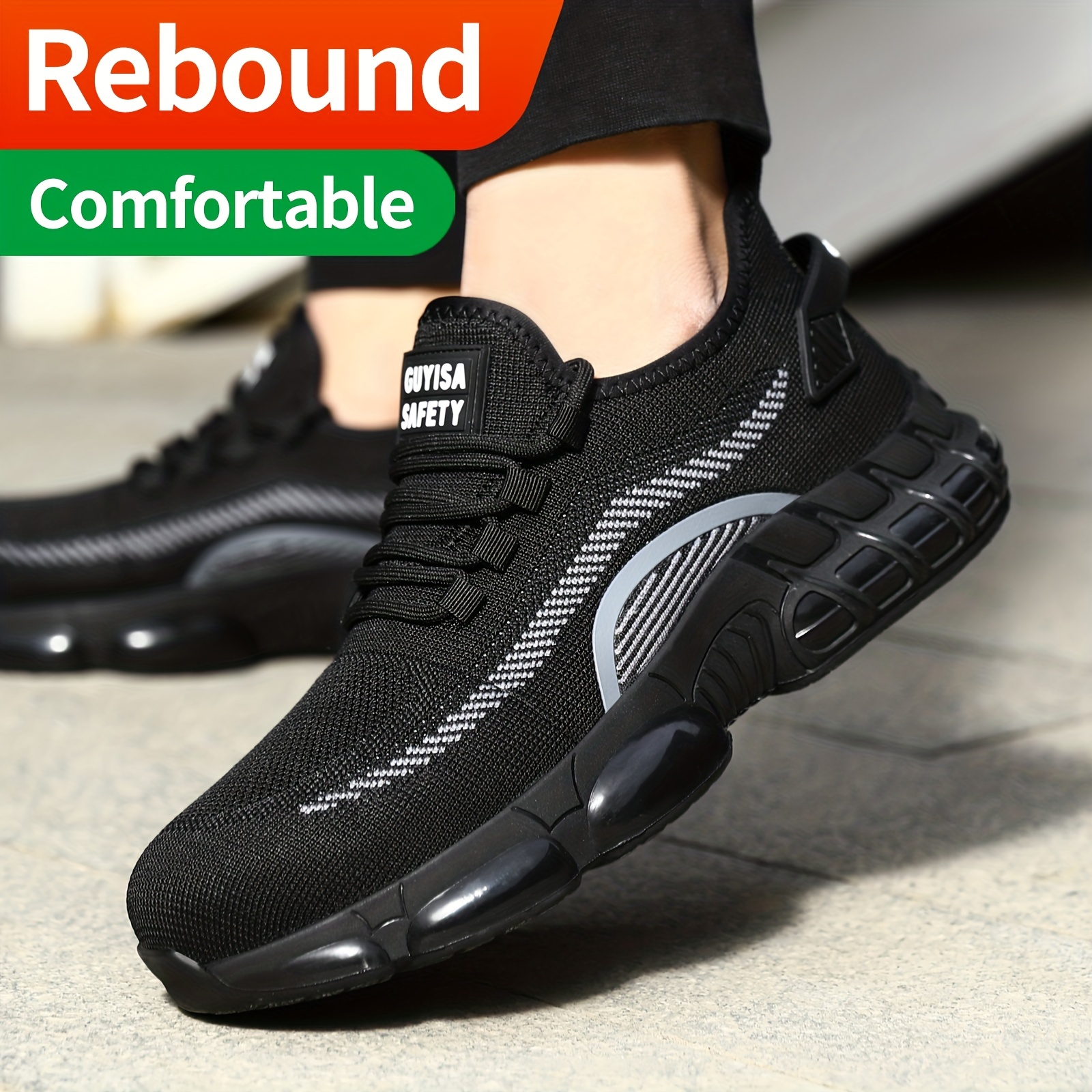 Mens wide width hot sale work shoes