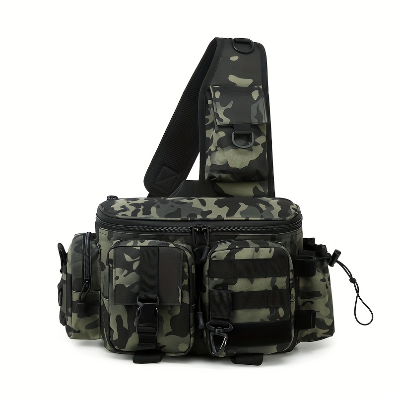 Men's Multifunctional Fishing Bag Outside Tactical Crossbody - Temu