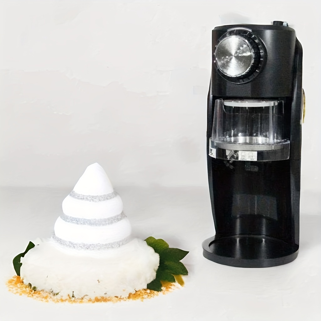 Create Delicious Snow Cones And Shaved Ice With This Electric Machine And  Reusable Plastic Ice Molds! - Temu Japan