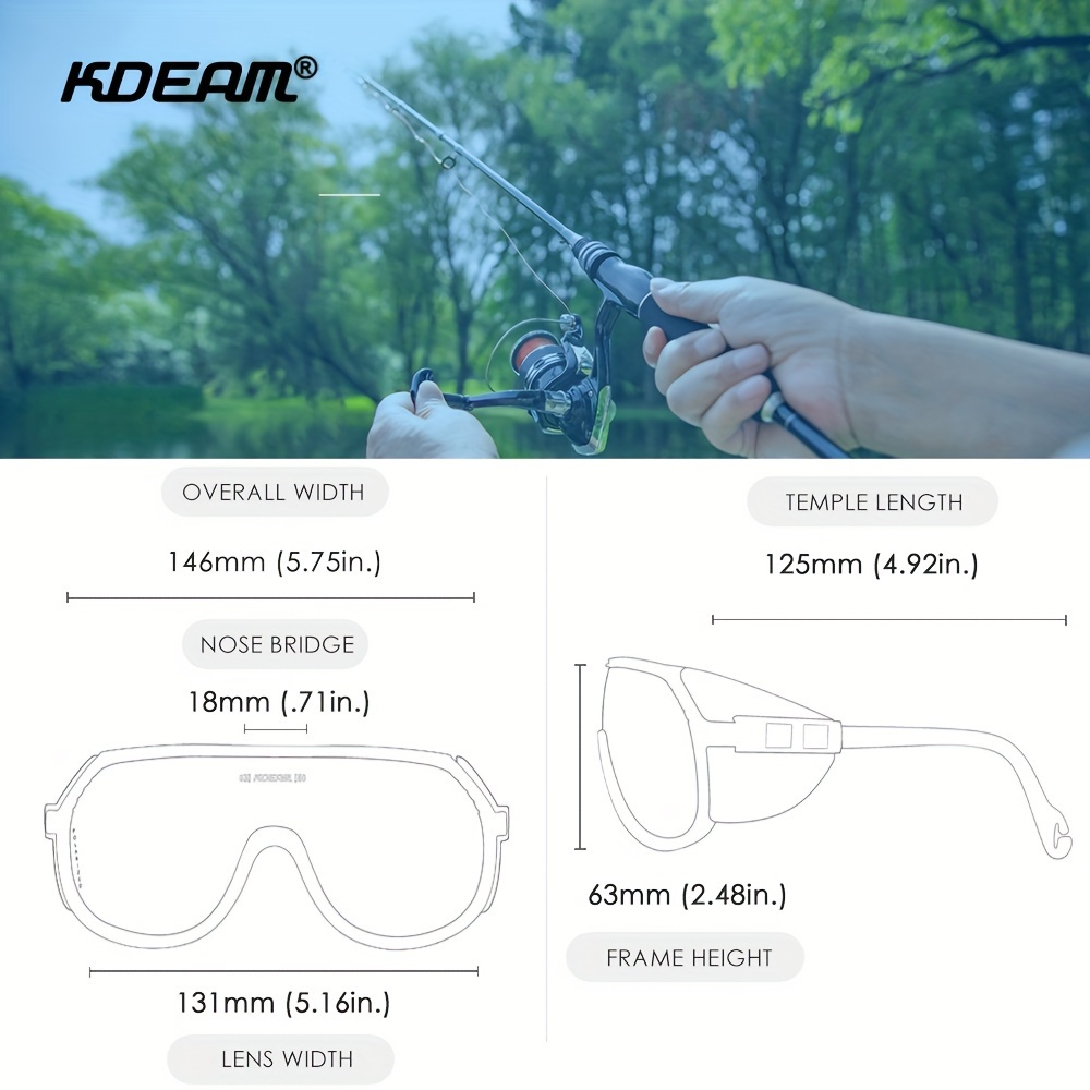 Cool Windproof Goggles Tr90 Polarized Sunglasses Sports Outdoor