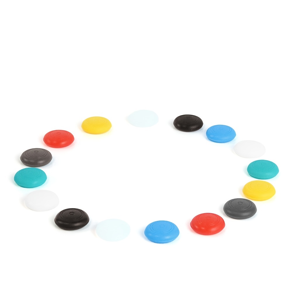 Random 10/20pcs Silicone Gel Thumb Stick Grip Caps