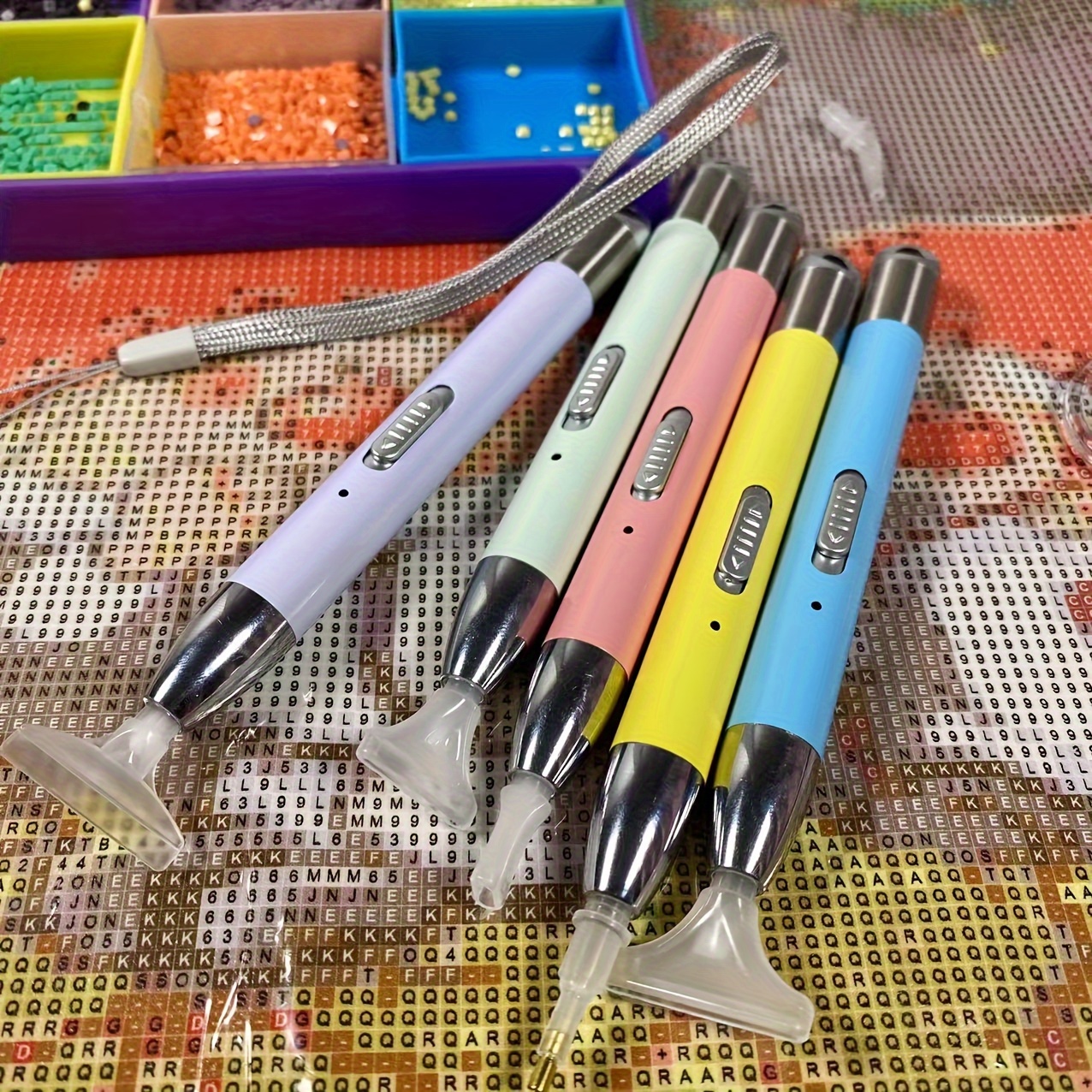 Diamond Drawing Tool Dot Drill Pen Set Art Drawing Tool - Temu