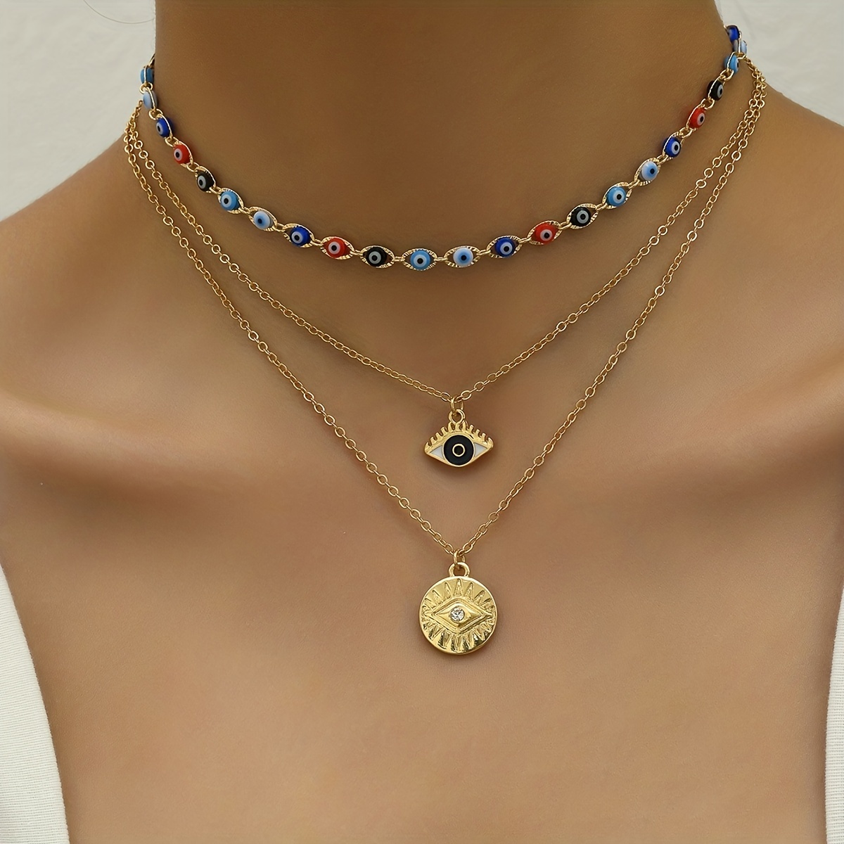 San Valentino cuore collana collare catena gioielli multicolore regali  pendente a forma di cuore di rame intelligente