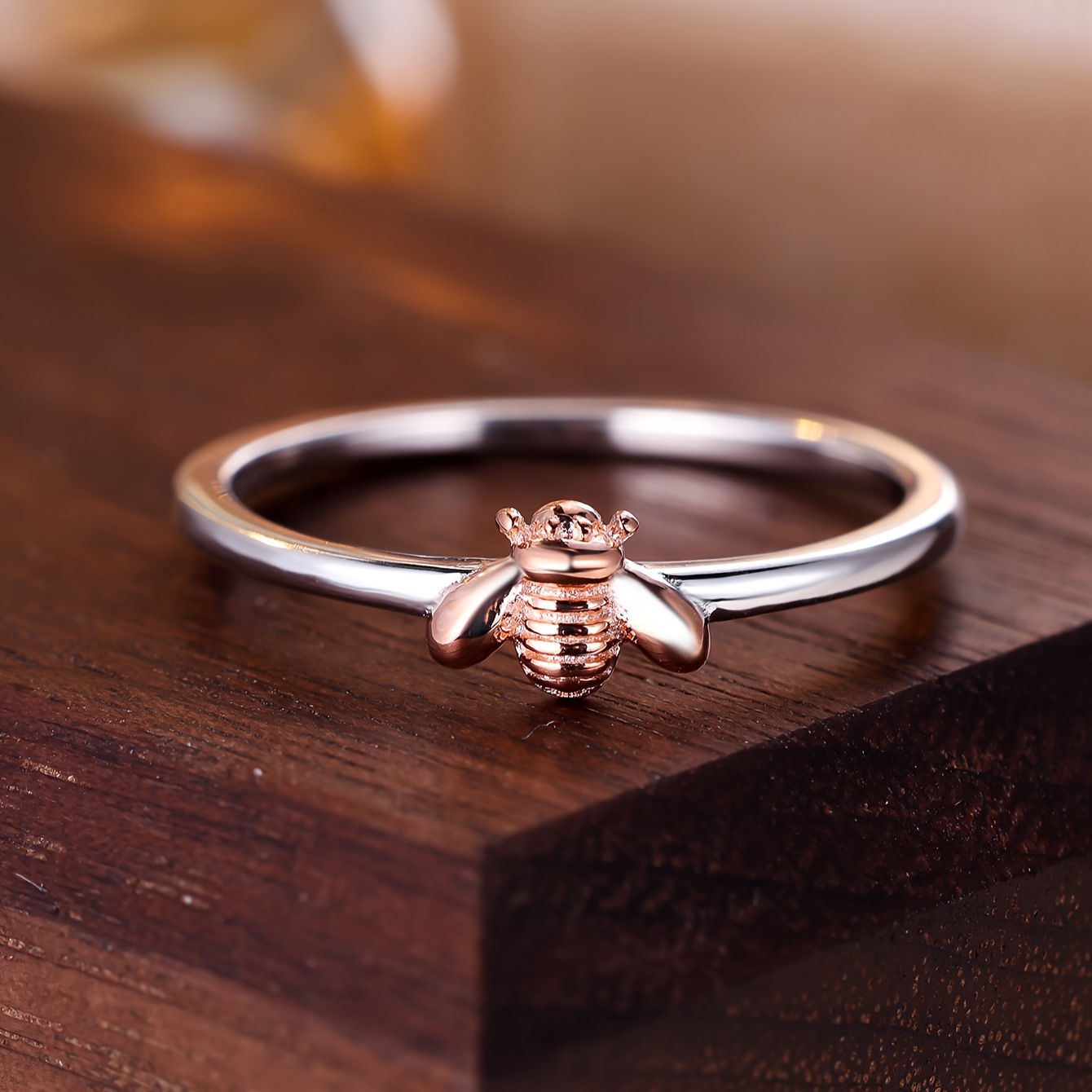 925 hot sale bee ring