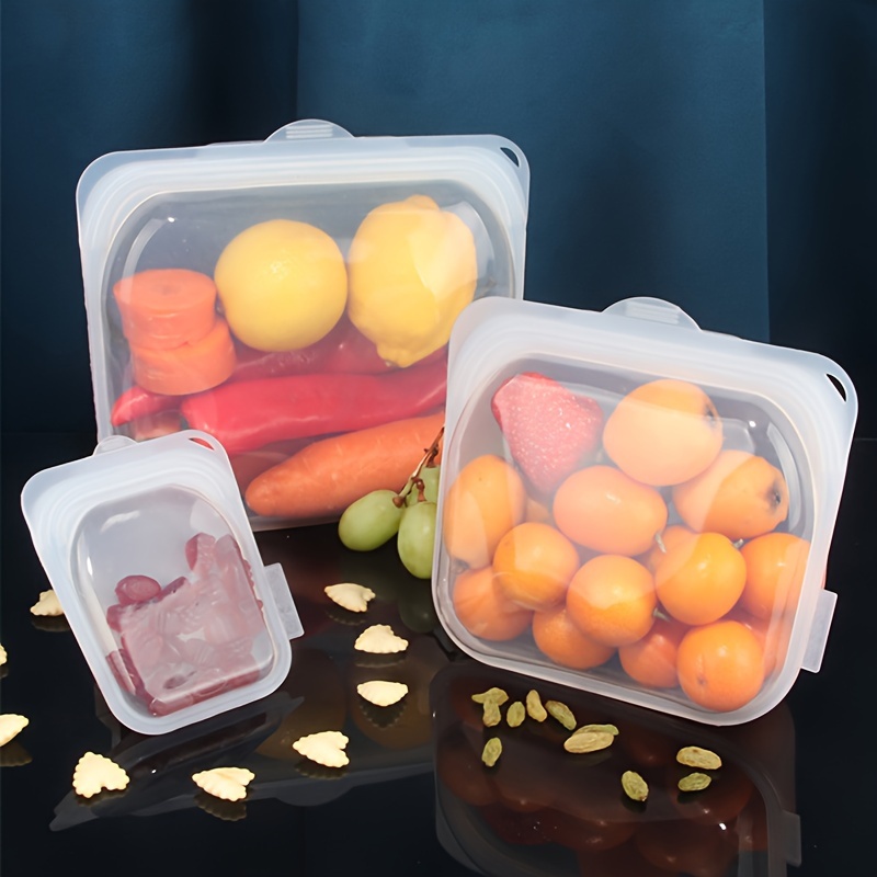 Eva Food Storage Bag Reusable Silicone Freezer Fresh keeping - Temu