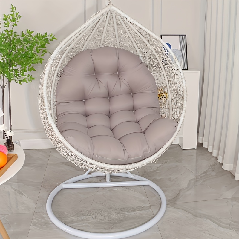 Hammock Swing Chair Cushion, Hanging Basket Seat Cushion Pillow, Soft Hanging Egg Chair Back Cushions Pads, for Indoor and Outdoor Garden Offices (