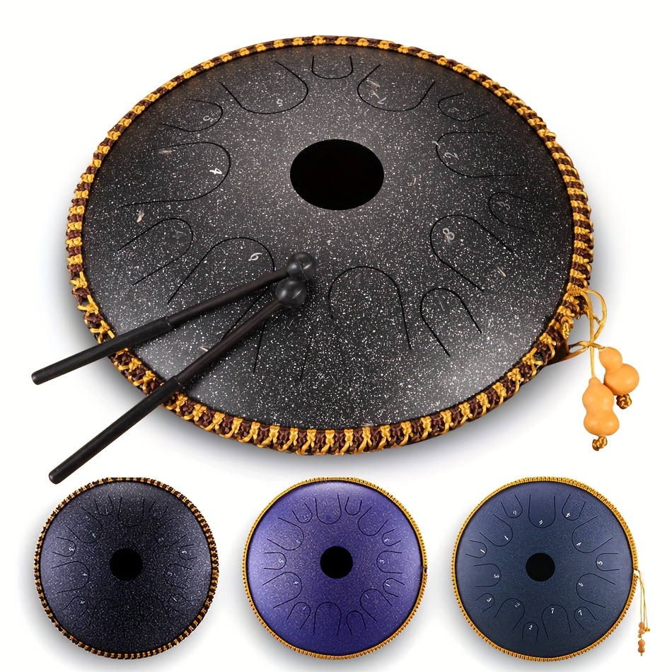 14 Pouces 14 Note Handpan Tambour Yoga Ethereal Tambour - Temu France