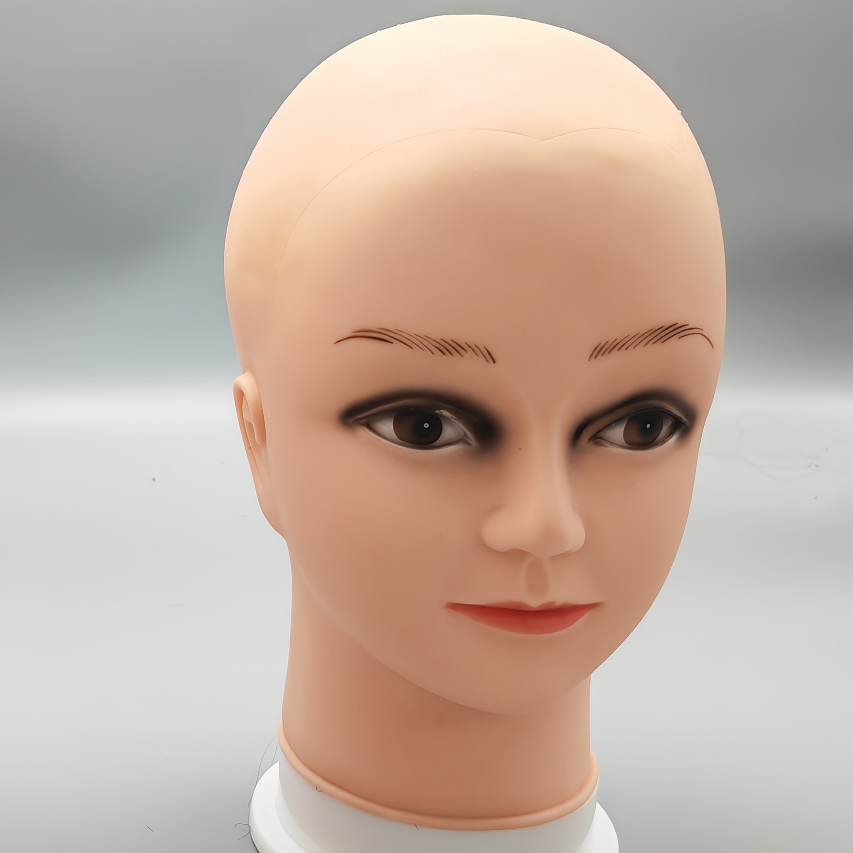 Female Bald Mannequin Head Professional Cosmetology Face - Temu