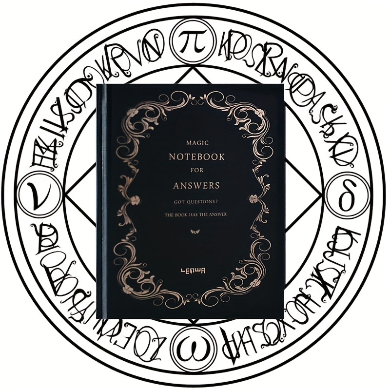 4 Answer Book Notebook - Inner Destiny Guidance Magic Find Your Answer