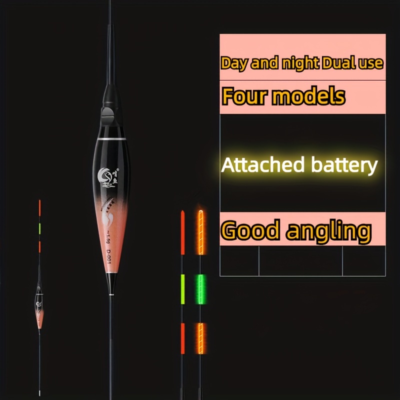 1set Fishing Electronic Pole Light Rod LED Luminous Stick Removable  Waterproof Float Buoyancy Battery Night Rock Fishing Tackle - AliExpress