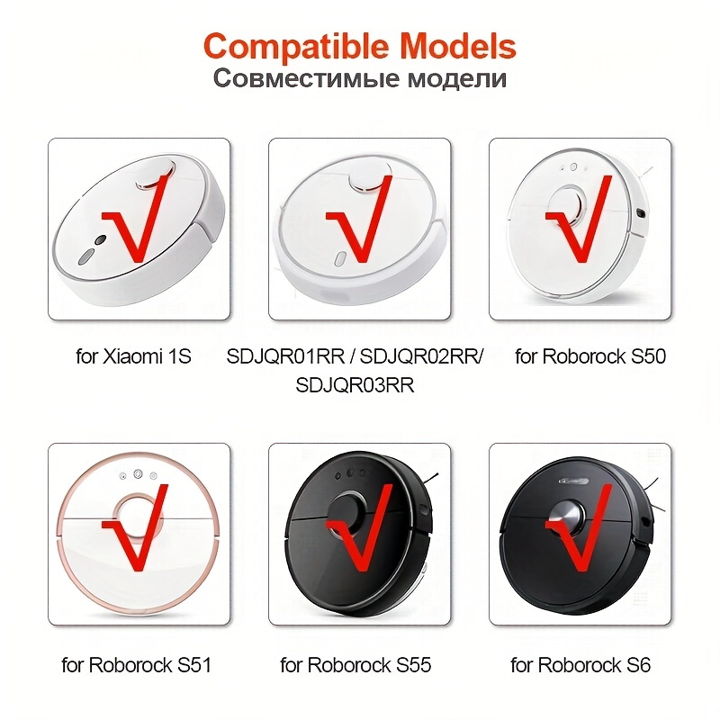 Filtre Hepa pour Xiaomi Mijia1S,Roborock S5 Max,S6,S6 Pure,S6  MaxV,aspirateur robot Xiaomi