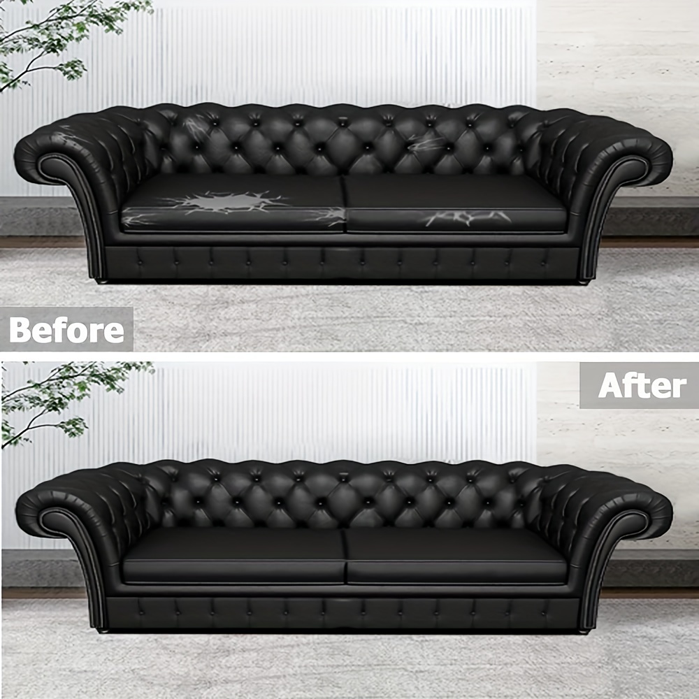 Leather-Repair-Patch Adhesive Grey Refinisher-Cuttable Sofa Repair