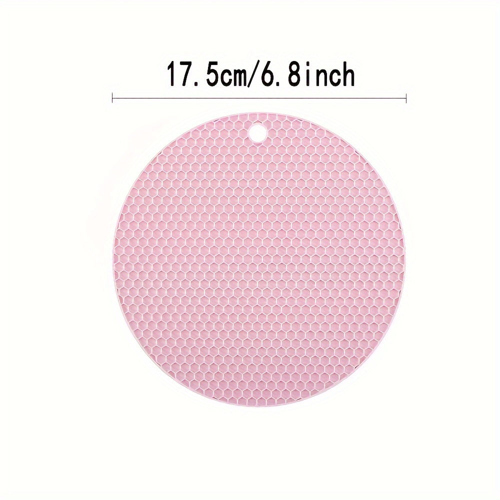 Dessous de plat / Manique en silicone rose pâle 