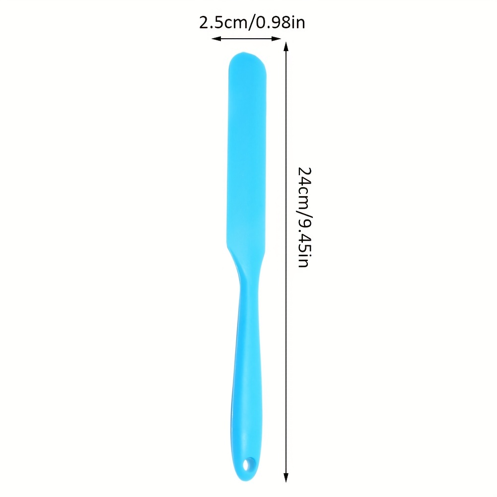 Silicone Jar Spatula Heat Resistant Long Skinny Silicone - Temu