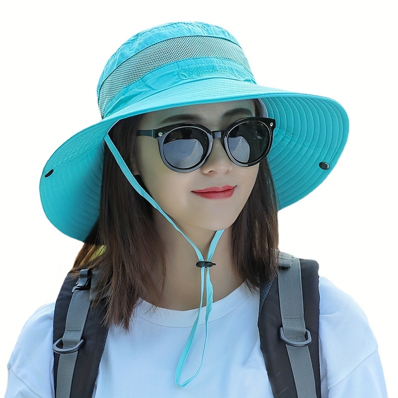 Sombrero Pescador Malla Transpirable Exteriores Sombreros - Temu