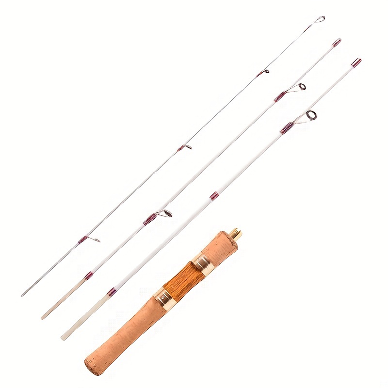 Ejection Fishing Rod Fiberglass Trout Rod XUL Super Soft And Ultra Light  140cm/ 55.12inch Four-Section Portable Travel Stream