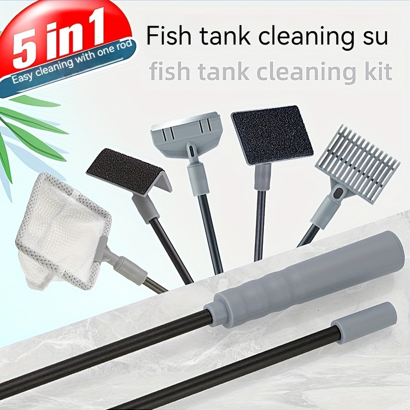 Luigi's Fish Tank Cleaner - Gravel Pump Vacuum for Aquarium - Hand Siphon  Hose to Remove and Change Water or Sand in Minutes - Aquarium Cleaning Tools