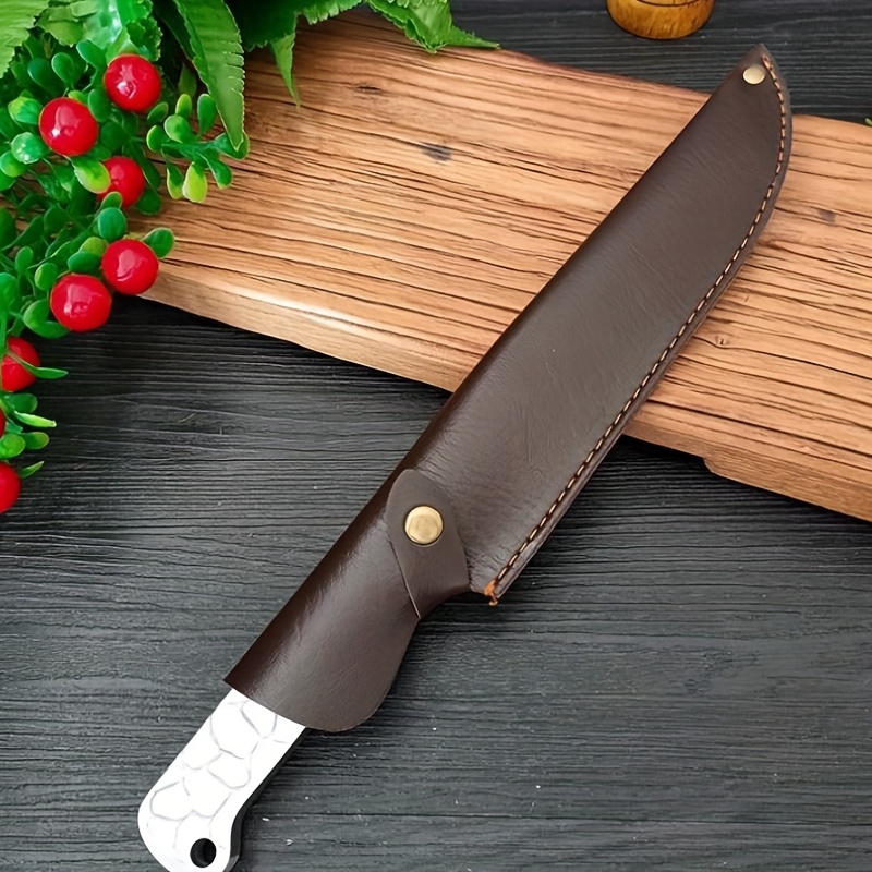 Kitchen Knife Set with Sheath,Steak Knife Set & Kitchen Utility Knives 1Pc  Black