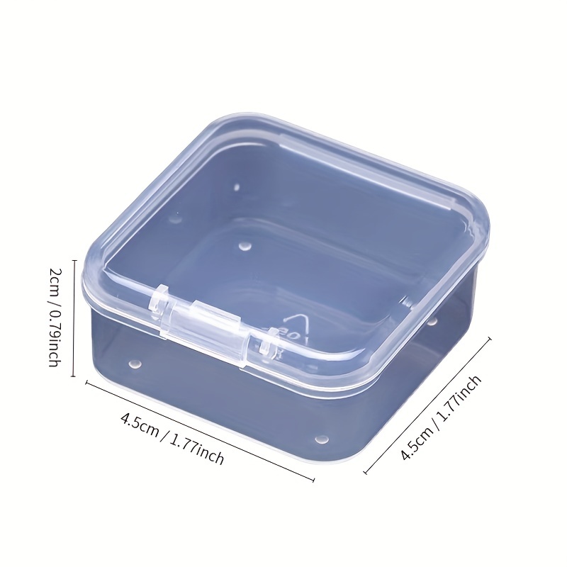 6pcs Small Plastic Food Storage Containers Organization Bin with