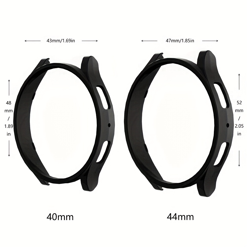 Hollow Frame Pc Protective Case For Samsung Galaxy Watch 6 40mm 44mm, Watch  6 Classic 43mm 47mm Bumper Cover