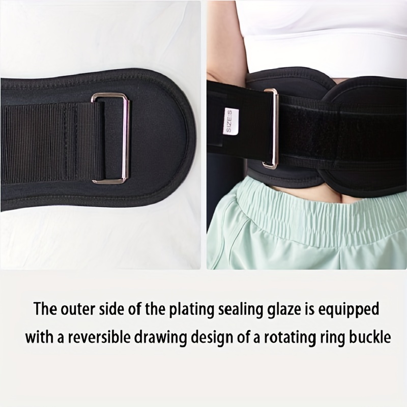 1 Cinturones Levantamiento Pesas Cinturón Ajustable Hebilla - Temu