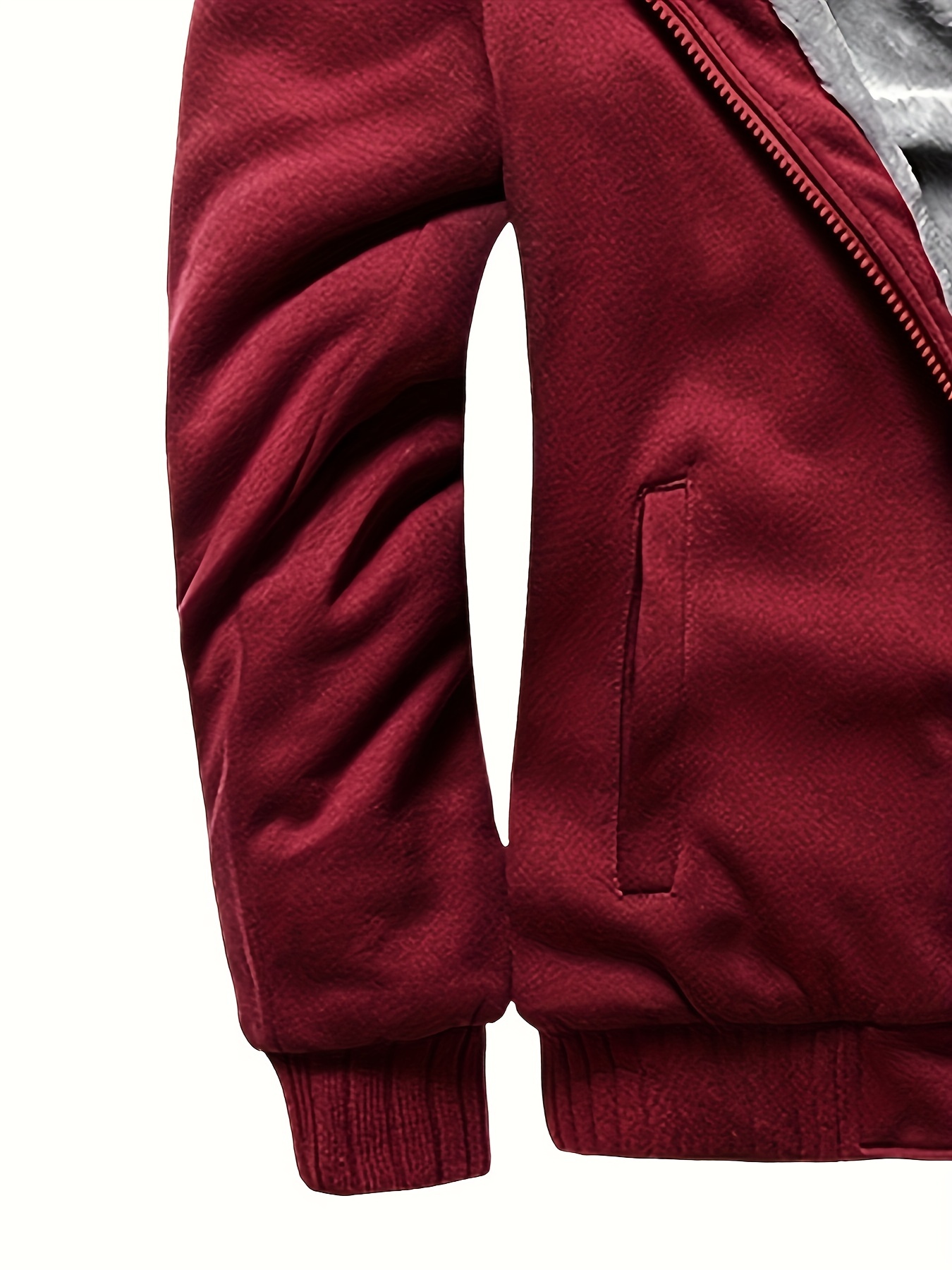 Chaquetas de invierno rojos de hombre