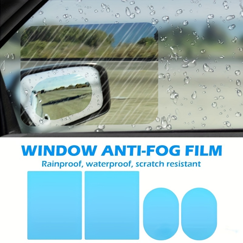 Car Rearview Mirror Film Side Window Rainproof Clear Film - Temu