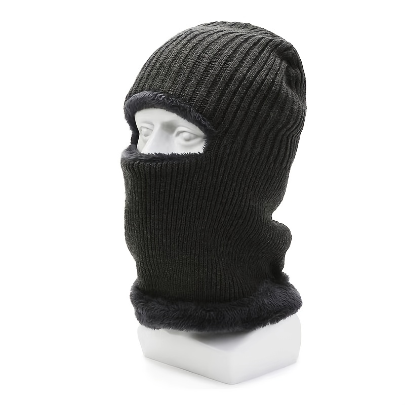 Masque de ski intégral en tricot cagoule pour hommes - Temu Canada