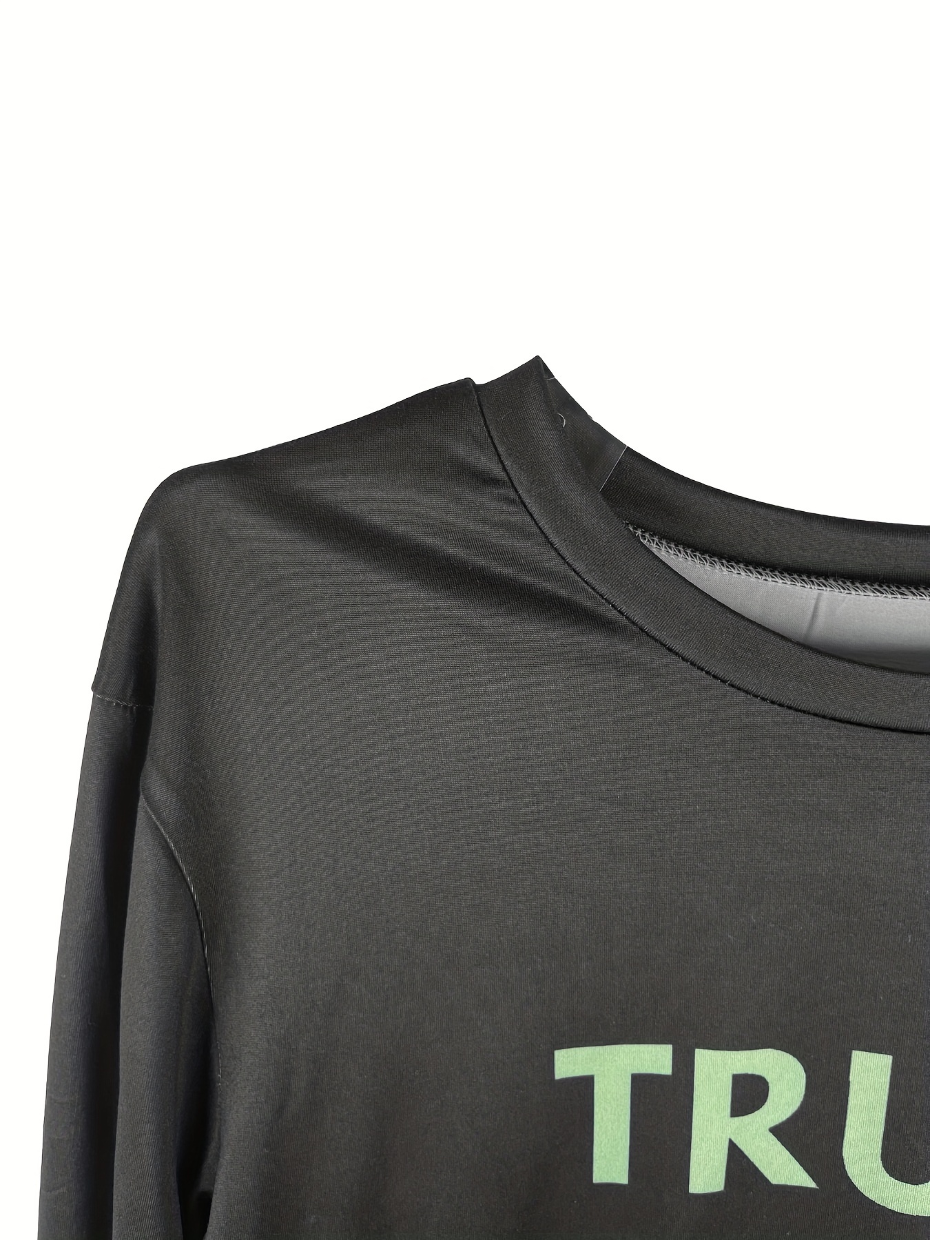 Long Sleeve Shirt True Religion T Shirts Women's Crop Tops