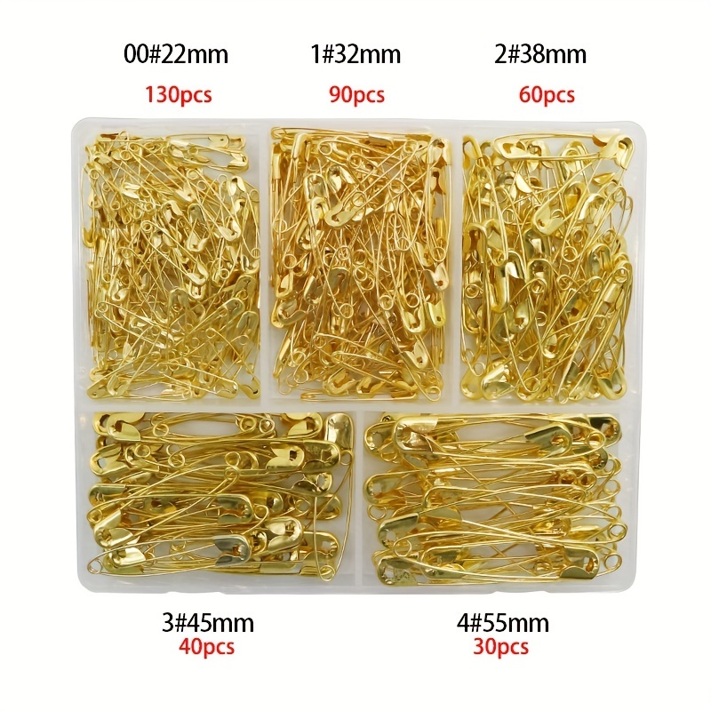 100pcs 22mm Gold Safety Pin,sewing Safety Pins,decorative Pins