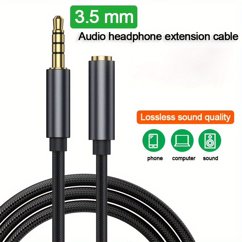 SONY 3.5mm Jack Câble Audio Jack 3.5 Mm Mâle À Mâle Audio MP3 Aux Câbles  pour Casque Voiture Haut-Parleur Ligne De Fil de Corde Aux - AliExpress