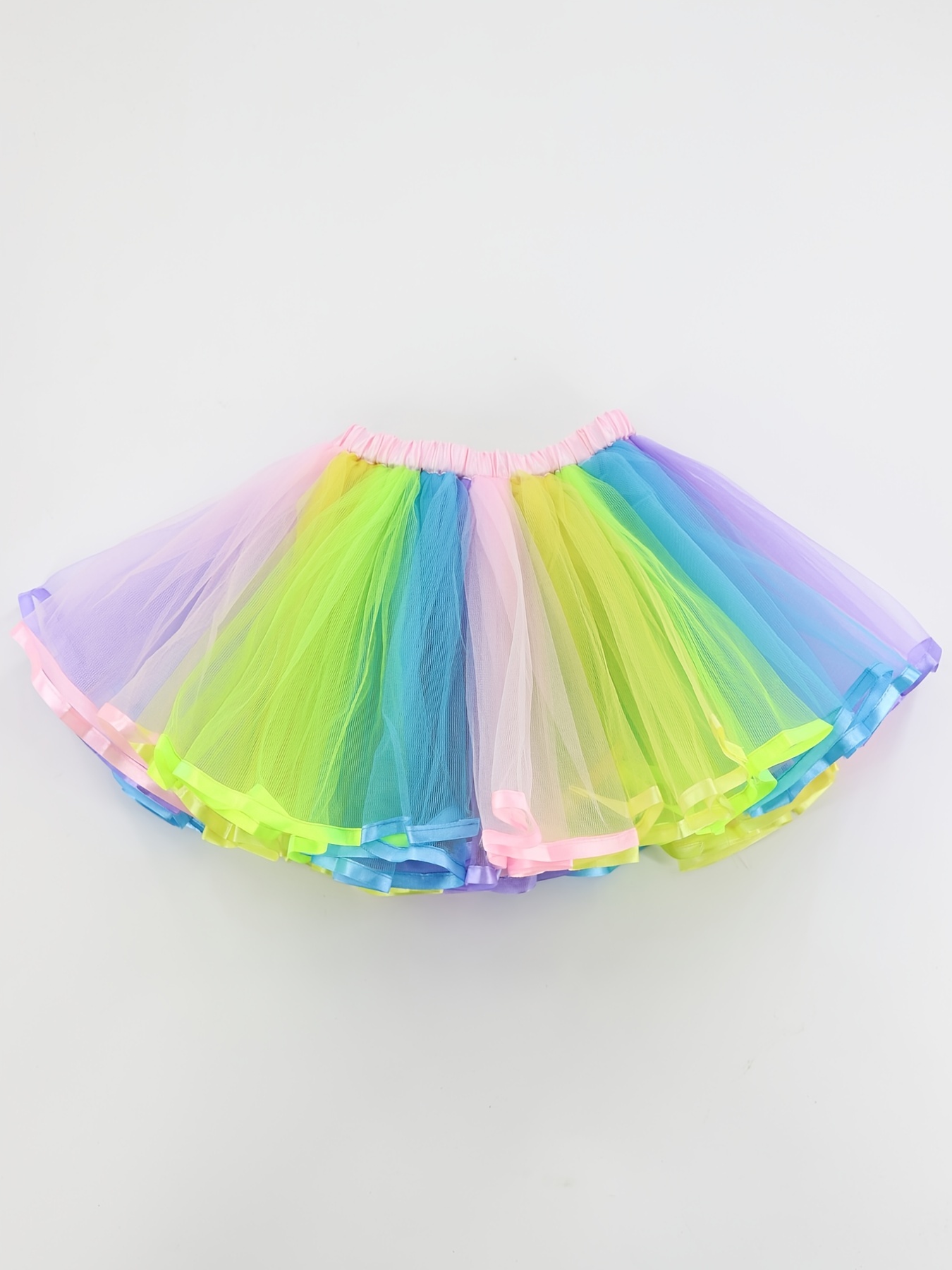 Gonna da principessa tutu in tulle arcobaleno per ragazze - Temu Italy