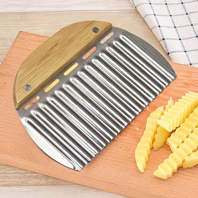 Stainless Steel Potato Chip Slicer Dough Vegetable - Temu