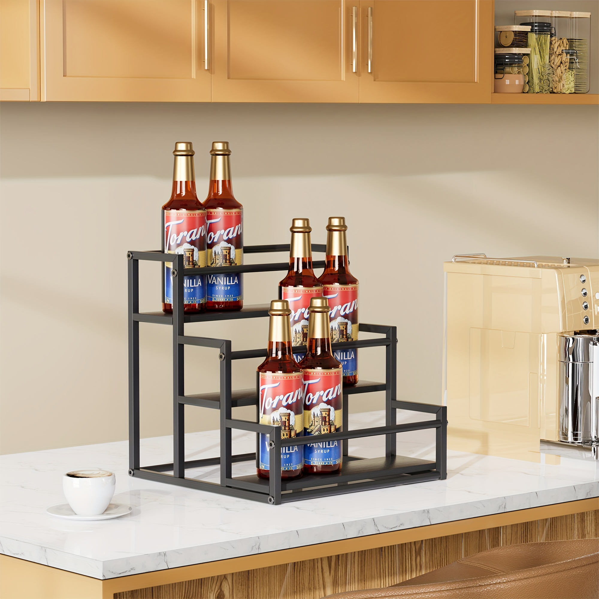 Choice 3 Tier Syrup Bottle Organizer