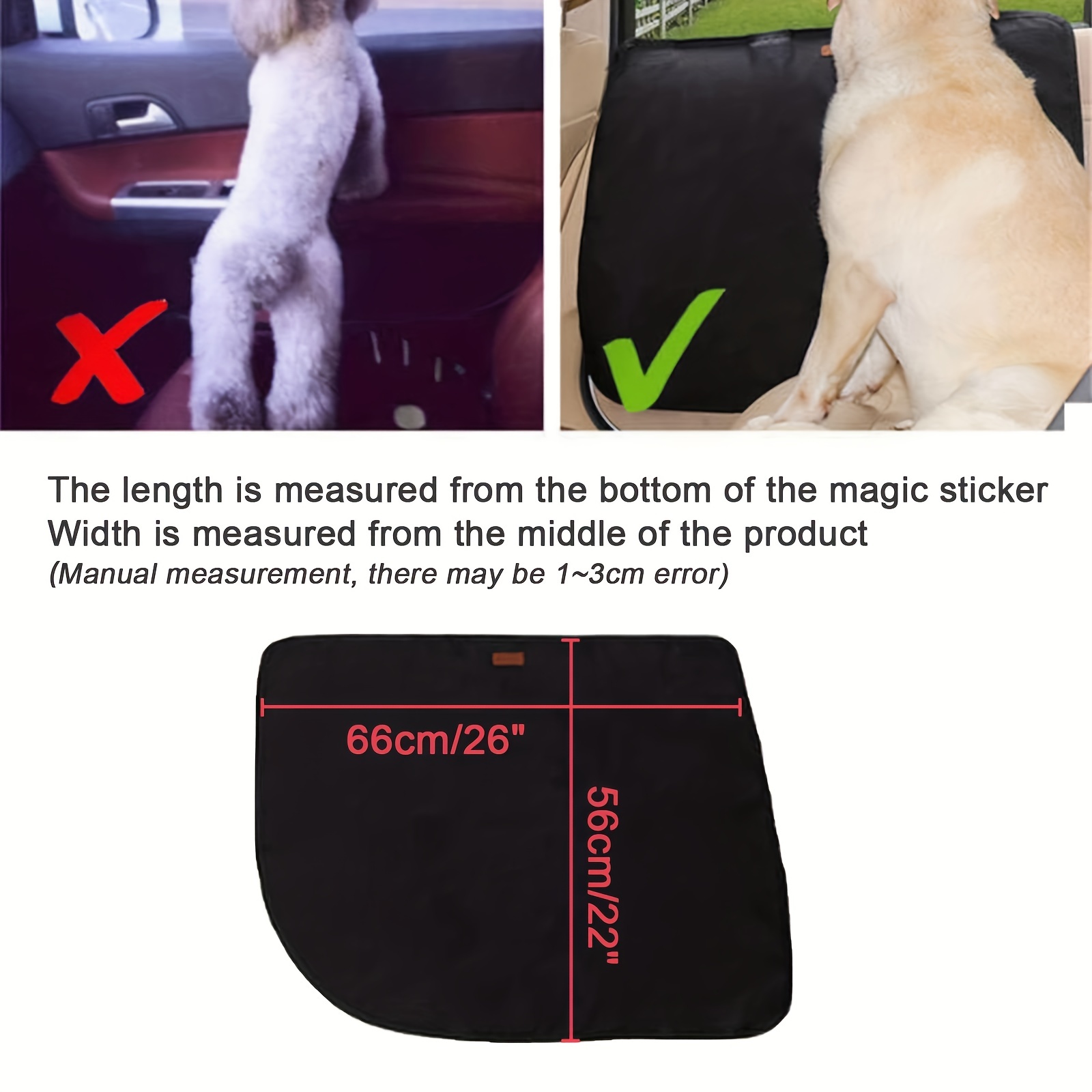 Car Door Protector for Dogs to Prevent Scratch, Slobber, & More 