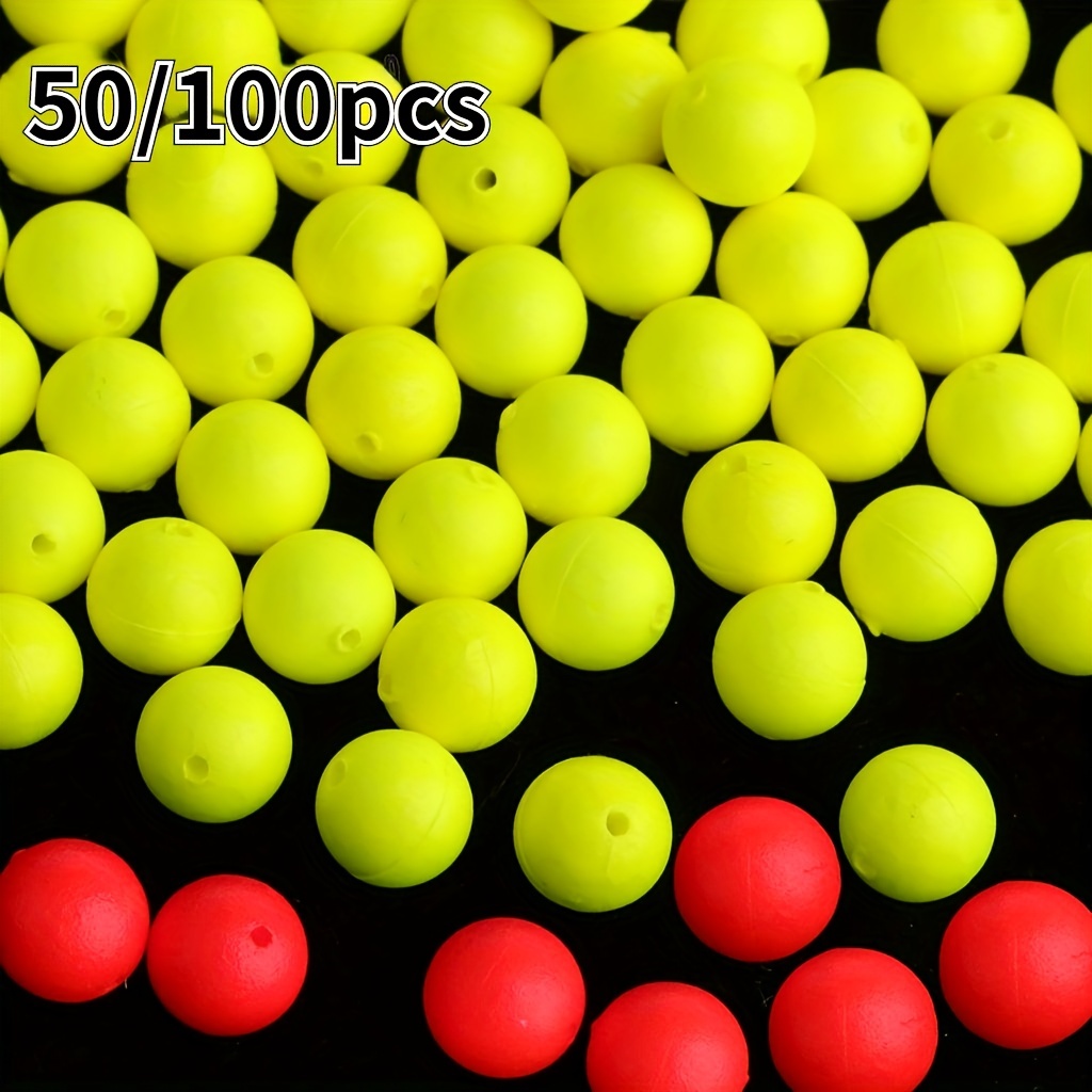 Fluorescent Fishing Bobbers High Visibility Drift Balls - Temu