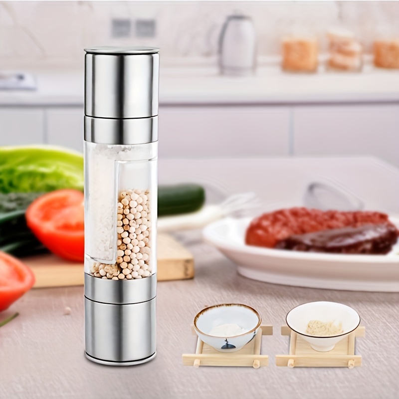 Double salt and clearance pepper grinder