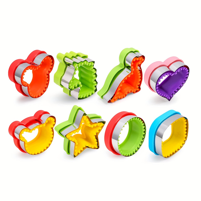 Sandwich Cutters And Vegetable Cutters Cookie Cutters Set - Temu