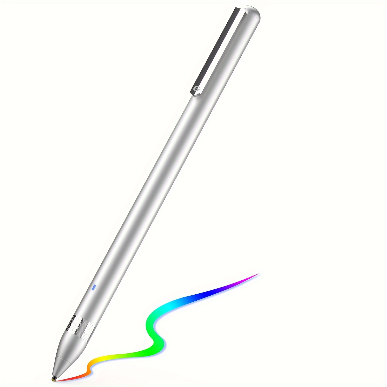Penna A Stilo Capacitiva A Doppio Cappuccio Magnetico Universale Per  Schermo Touch Capacitivo Di Smartphone , Compatibile Con Ipad