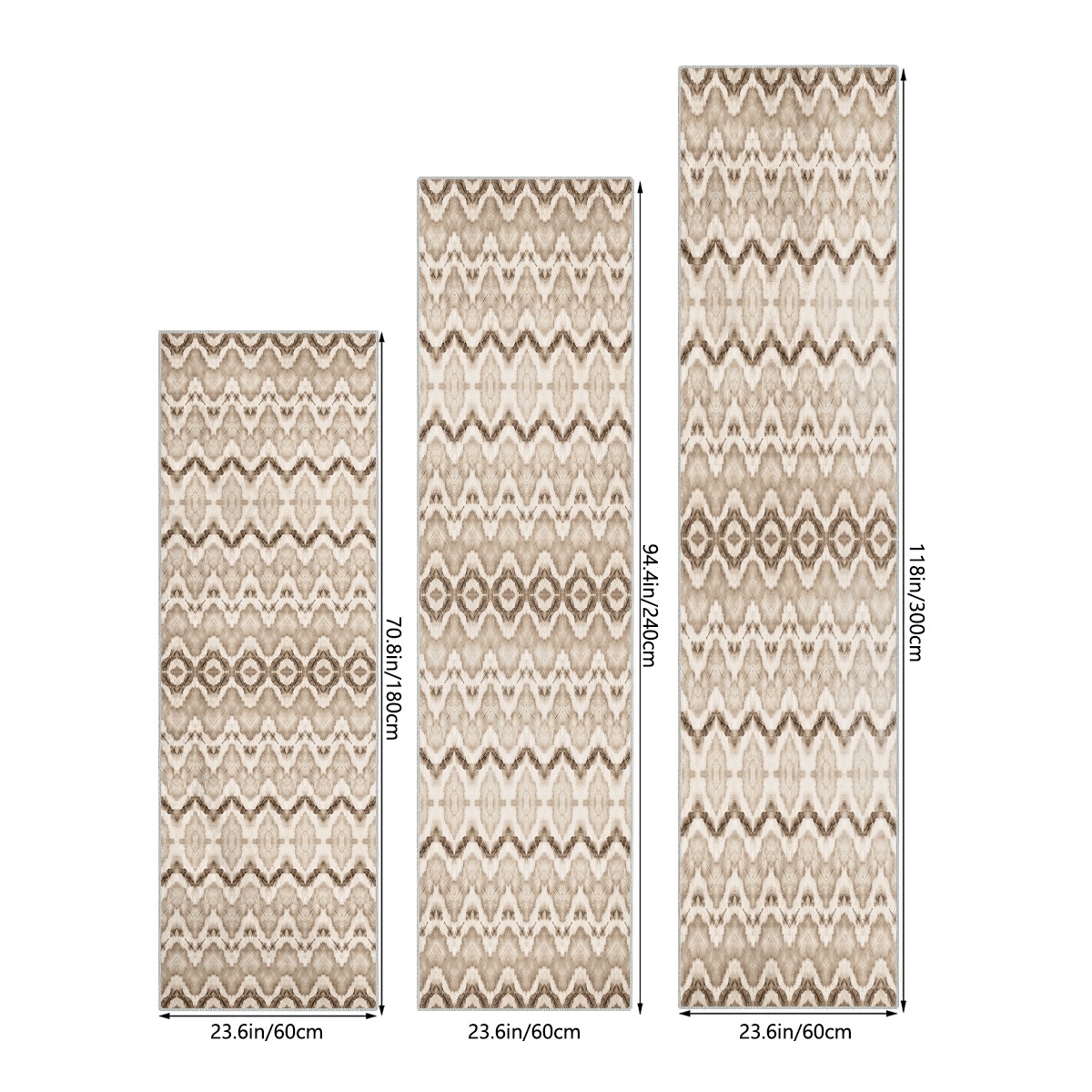 Modern Abstract 2'x10' Runner Rugs Bohemian Laundry Room - Temu