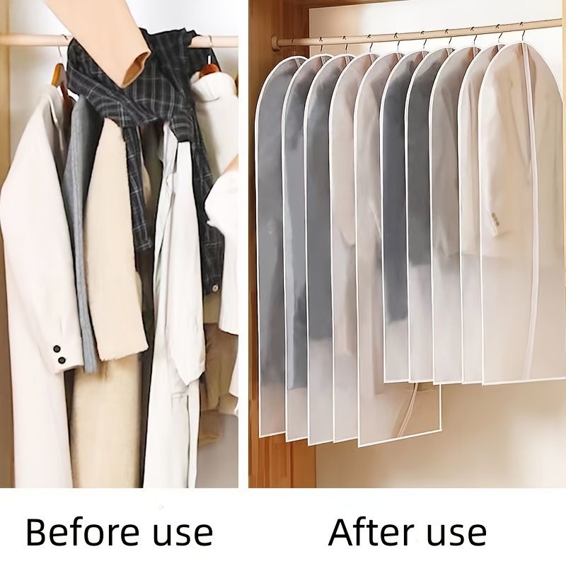 Garment Clothes Cover Garment Storage Bag Hanging Clothing Storage