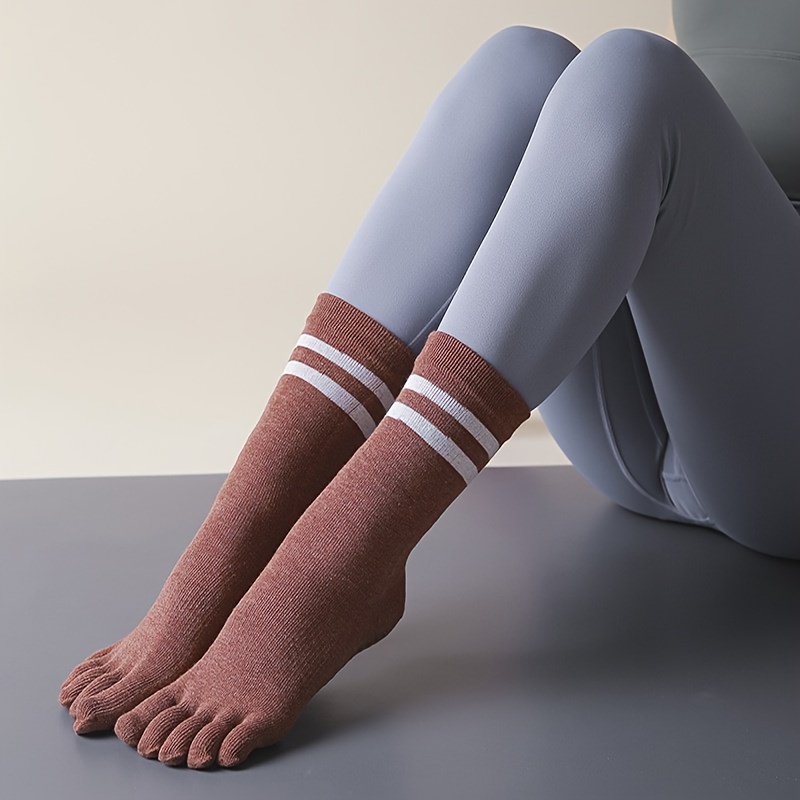 Calcetines Antideslizantes Anti-transpirable para ir yoga Danza fitness  Gimnasio 