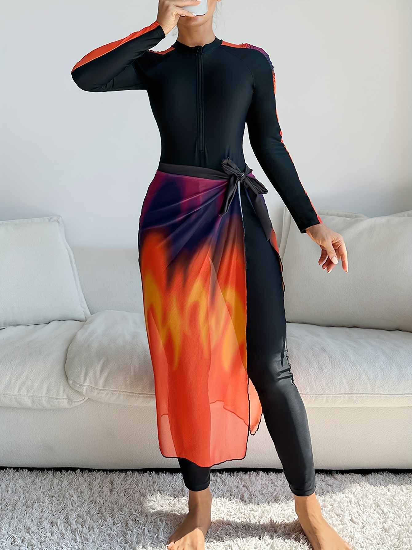 Thermal Body Print Dress – Too Bougie Swimwear