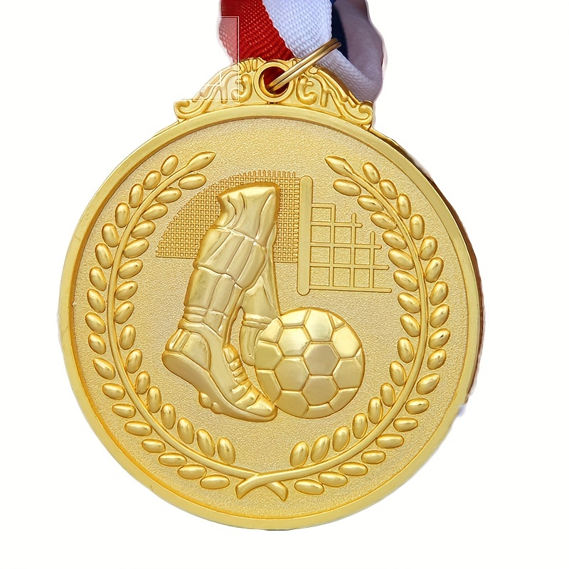 Medallas de fútbol de 3.0 in, premios de medalla de bronce de fútbol