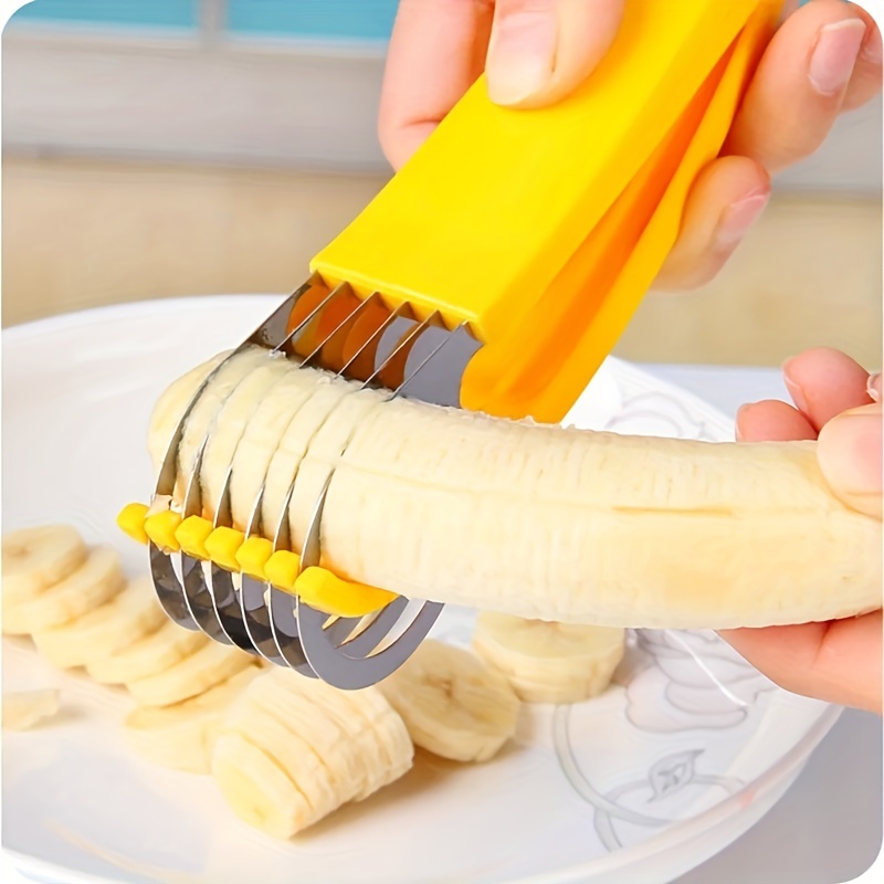 Banana Slicer Fruit Knife Veggie Cutter